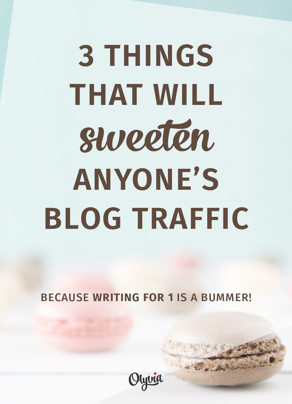 The 3 best tips for growing your blog traffic + readership, no matter what niche you're in!