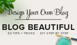 Turn your blog from ugly to lovely with this fabulous self-paced course in an eBook. Get Blog Beautiful.