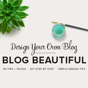 Turn your blog from ugly to lovely with this fabulous self-paced course in an eBook. Get Blog Beautiful.