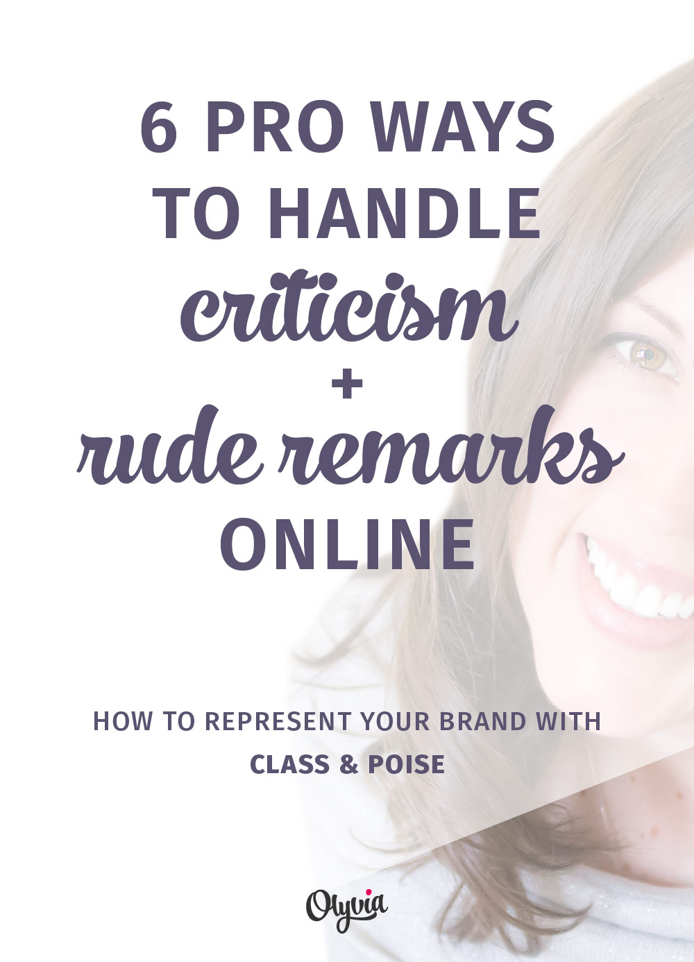 How to handle negative comments online like a true pro. There are great customer service + reputation tips for creative business owners and entrepreneurs in here!