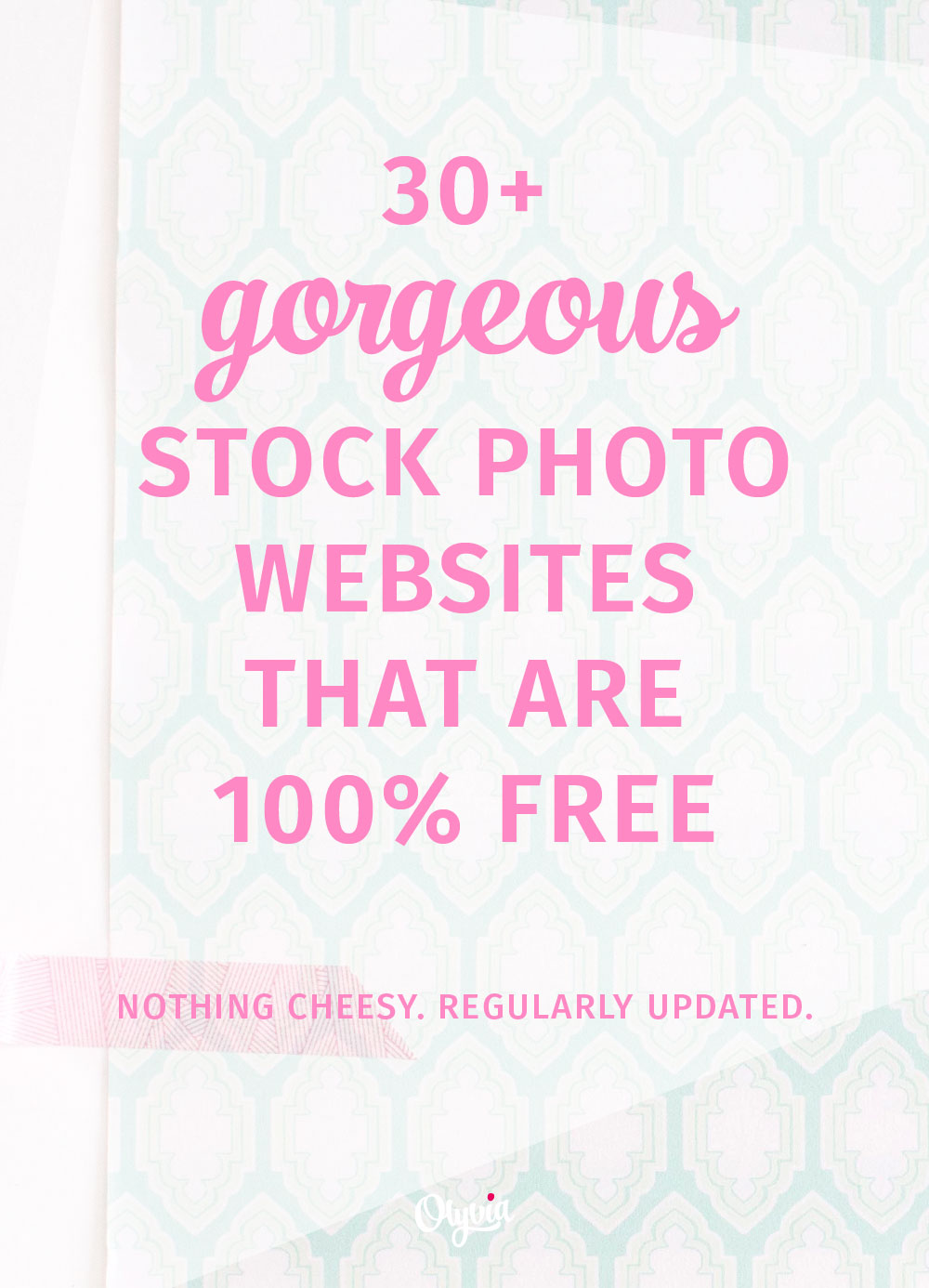 30+ of the best free stock photo websites for your blog and business. (Regularly updated!) Nothing but gorgeous stock photos!