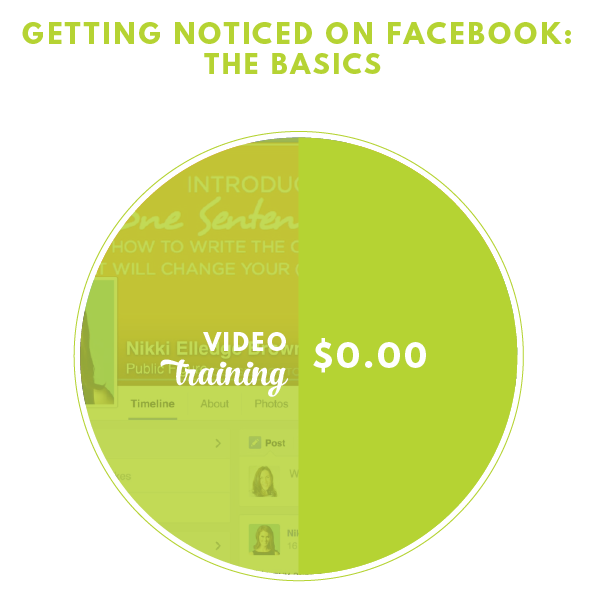 How to get noticed on Facebook: a basic training video for beginners by Olyvia.co