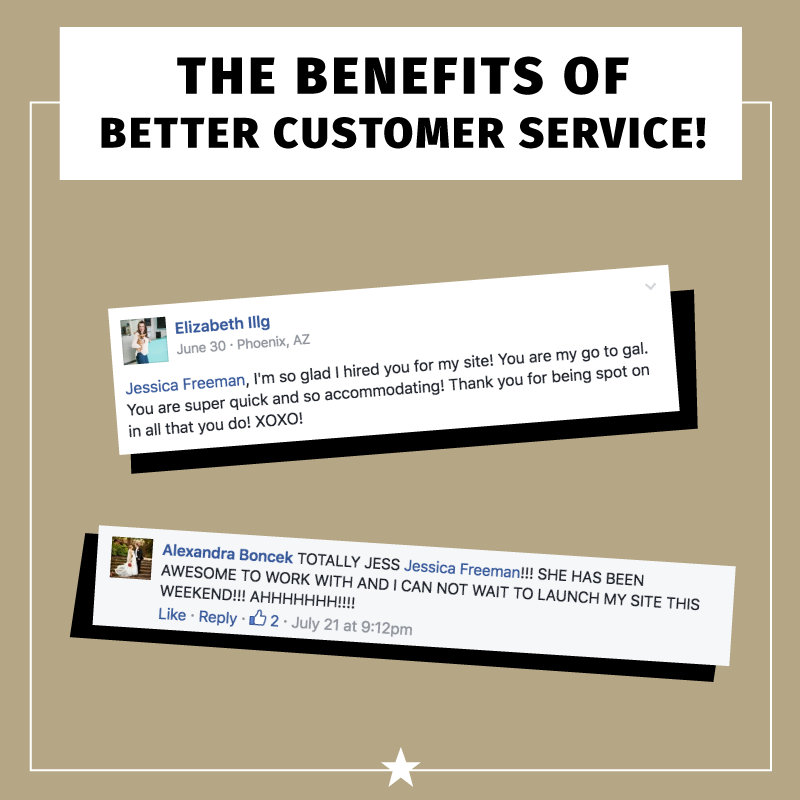 Better customer service = public praise (+ more clients) for you!